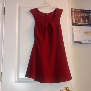 Short Dark Red Dress